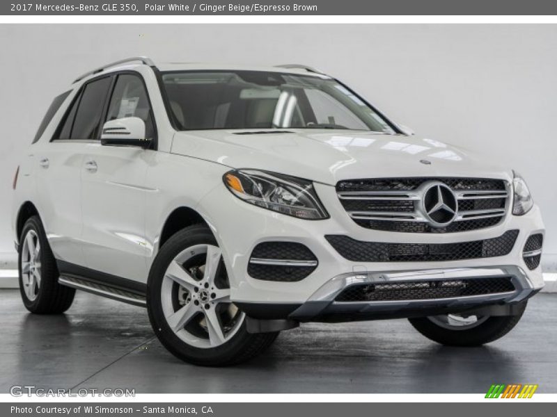 Front 3/4 View of 2017 GLE 350