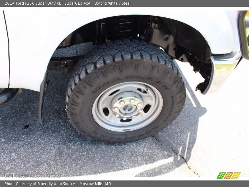 Oxford White / Steel 2014 Ford F250 Super Duty XLT SuperCab 4x4