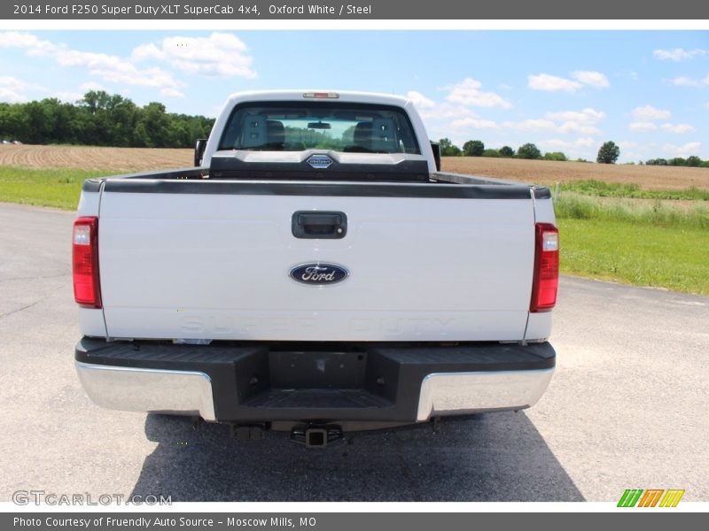 Oxford White / Steel 2014 Ford F250 Super Duty XLT SuperCab 4x4