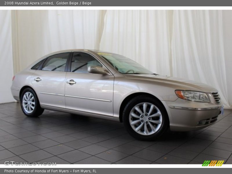 Golden Beige / Beige 2008 Hyundai Azera Limited