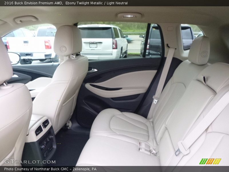 Ebony Twilight Metallic / Light Neutral 2016 Buick Envision Premium AWD