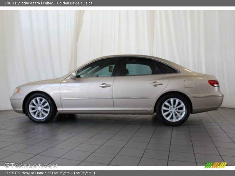 Golden Beige / Beige 2008 Hyundai Azera Limited