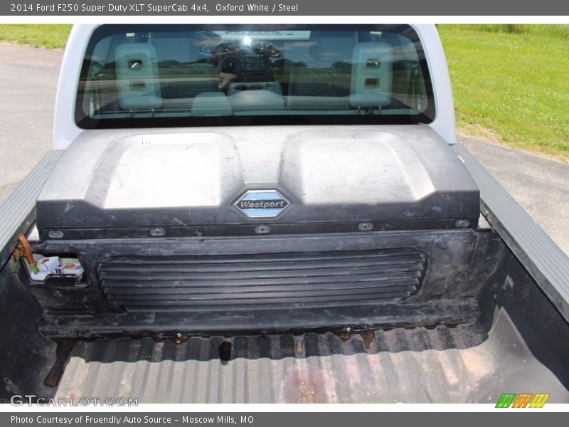 Oxford White / Steel 2014 Ford F250 Super Duty XLT SuperCab 4x4