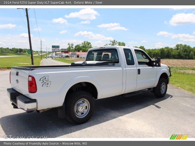 Oxford White / Steel 2014 Ford F250 Super Duty XLT SuperCab 4x4