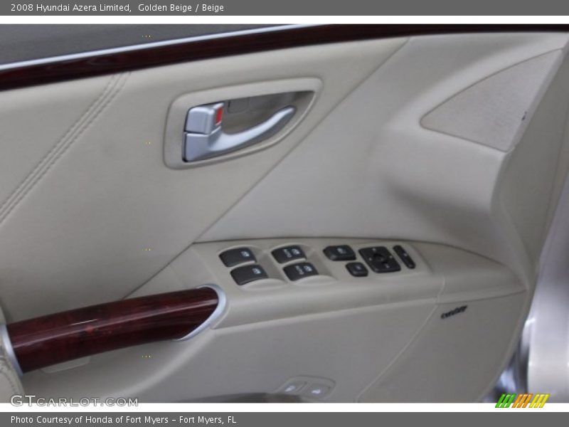 Golden Beige / Beige 2008 Hyundai Azera Limited