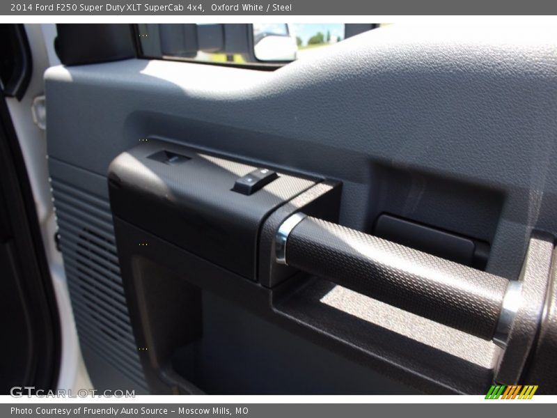 Oxford White / Steel 2014 Ford F250 Super Duty XLT SuperCab 4x4