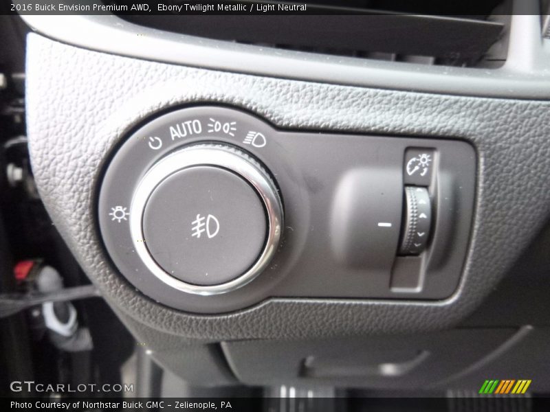 Ebony Twilight Metallic / Light Neutral 2016 Buick Envision Premium AWD