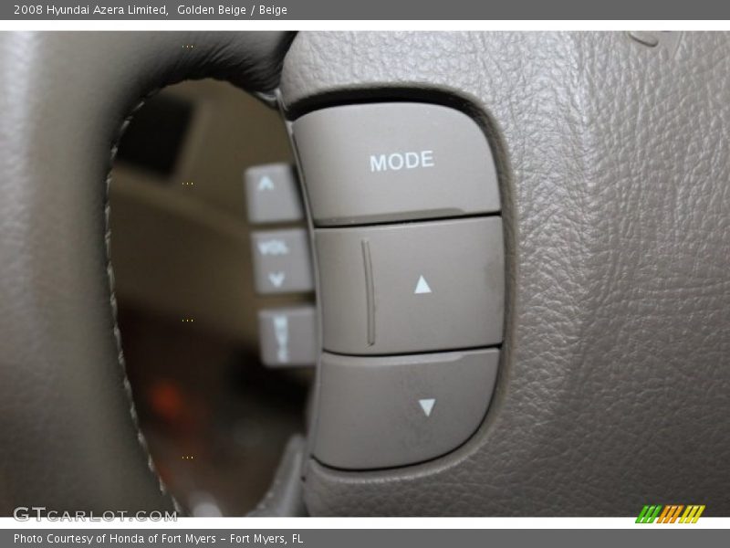 Golden Beige / Beige 2008 Hyundai Azera Limited