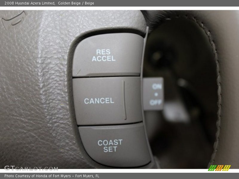Golden Beige / Beige 2008 Hyundai Azera Limited