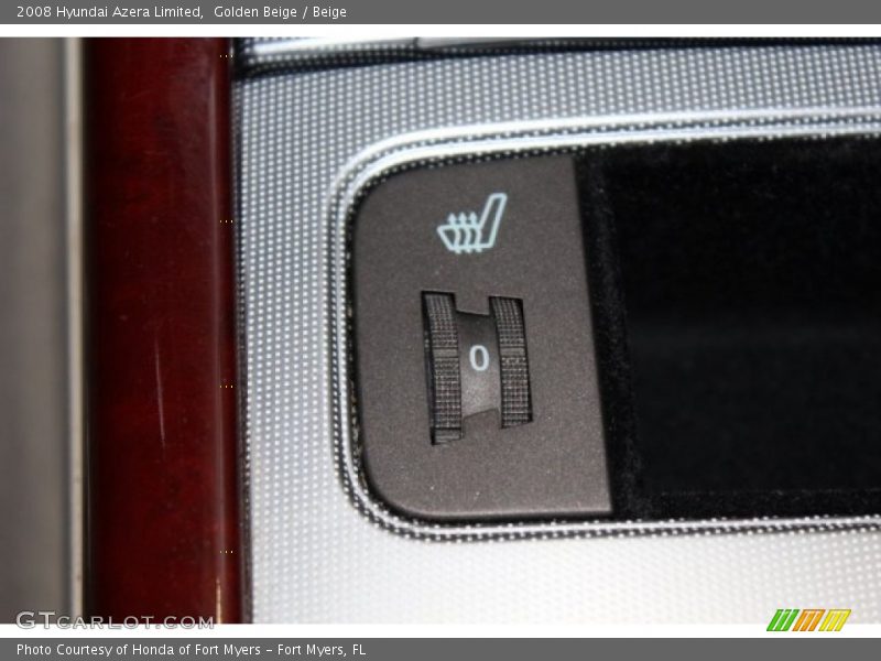 Golden Beige / Beige 2008 Hyundai Azera Limited
