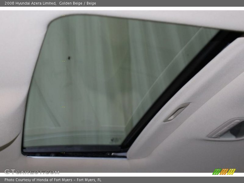 Golden Beige / Beige 2008 Hyundai Azera Limited