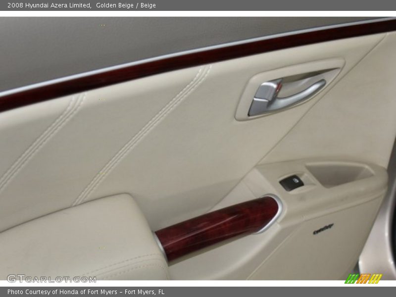 Golden Beige / Beige 2008 Hyundai Azera Limited