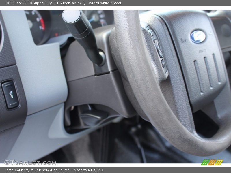 Oxford White / Steel 2014 Ford F250 Super Duty XLT SuperCab 4x4