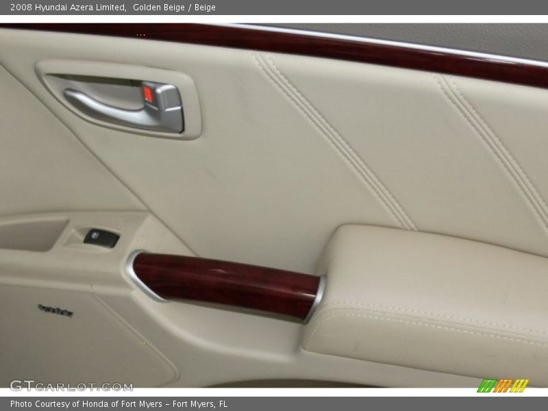 Golden Beige / Beige 2008 Hyundai Azera Limited