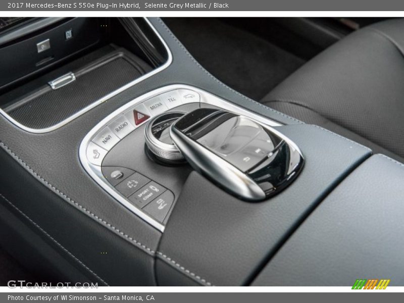 Selenite Grey Metallic / Black 2017 Mercedes-Benz S 550e Plug-In Hybrid