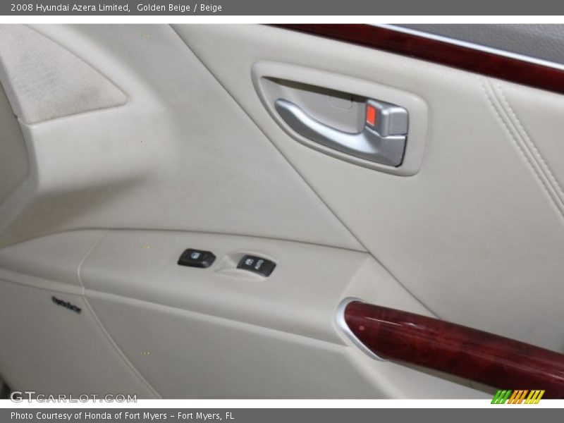 Golden Beige / Beige 2008 Hyundai Azera Limited