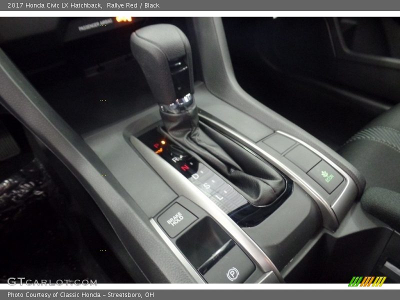 Rallye Red / Black 2017 Honda Civic LX Hatchback