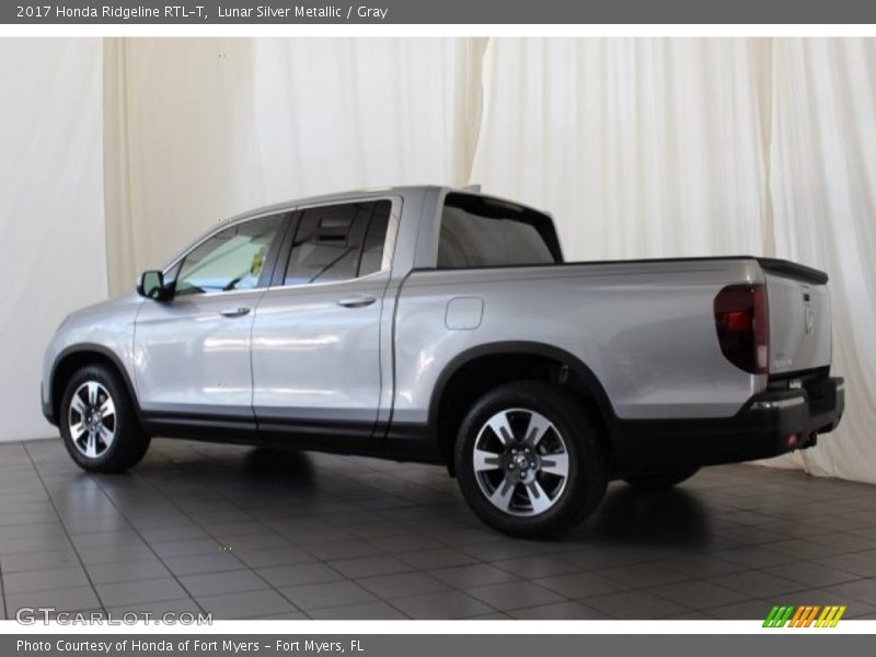 Lunar Silver Metallic / Gray 2017 Honda Ridgeline RTL-T
