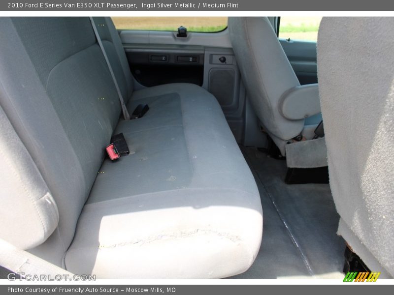 Ingot Silver Metallic / Medium Flint 2010 Ford E Series Van E350 XLT Passenger