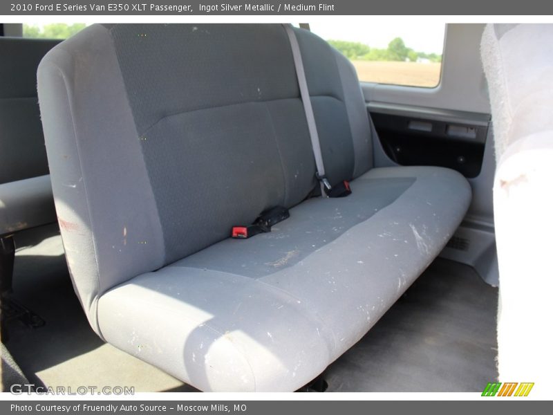 Ingot Silver Metallic / Medium Flint 2010 Ford E Series Van E350 XLT Passenger