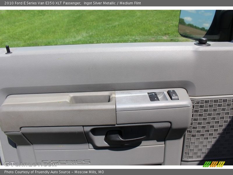 Ingot Silver Metallic / Medium Flint 2010 Ford E Series Van E350 XLT Passenger