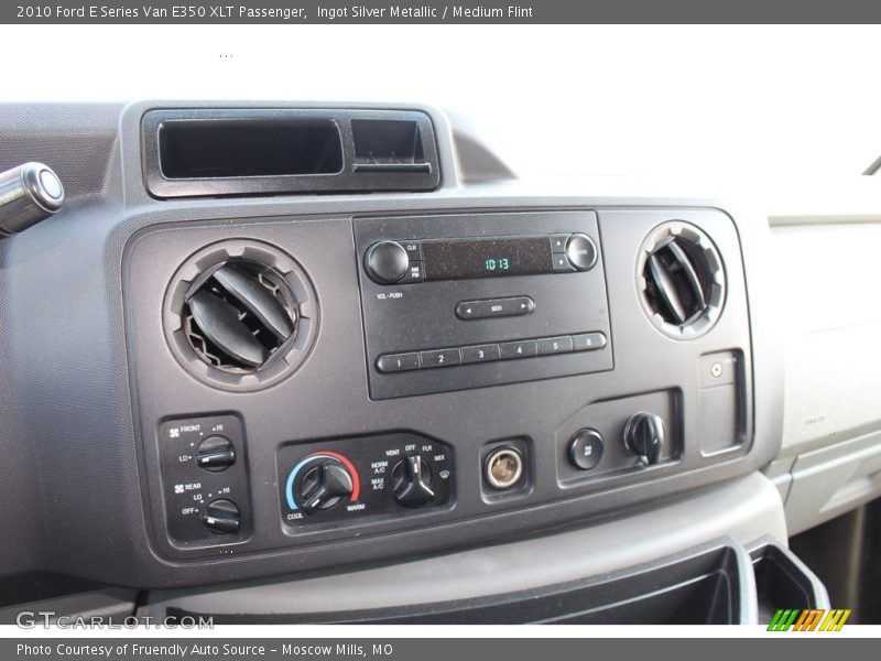 Ingot Silver Metallic / Medium Flint 2010 Ford E Series Van E350 XLT Passenger