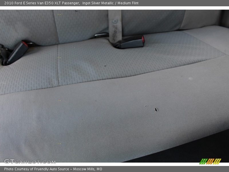Ingot Silver Metallic / Medium Flint 2010 Ford E Series Van E350 XLT Passenger
