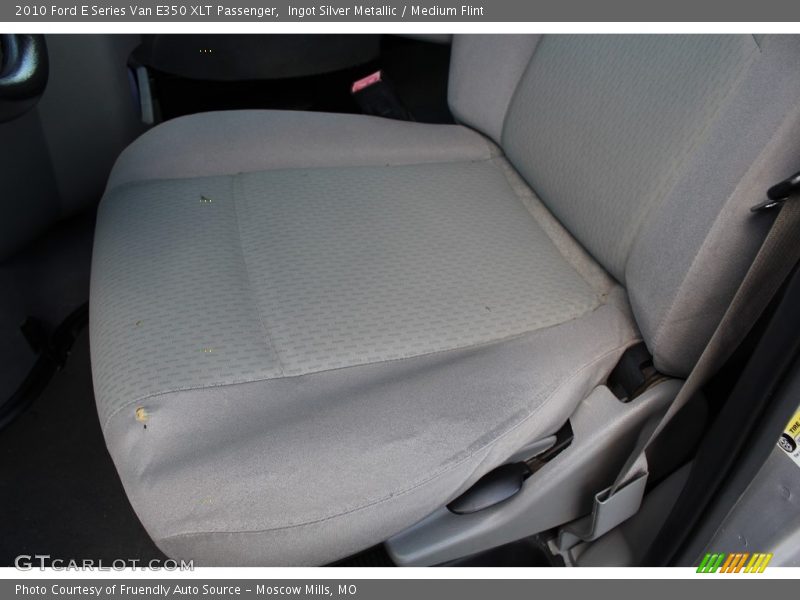 Ingot Silver Metallic / Medium Flint 2010 Ford E Series Van E350 XLT Passenger