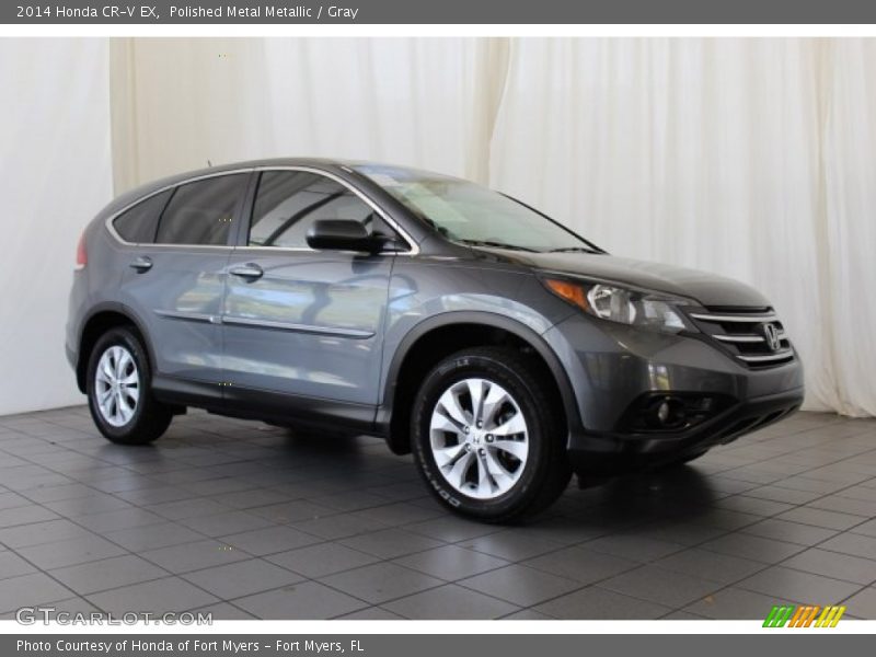 Polished Metal Metallic / Gray 2014 Honda CR-V EX