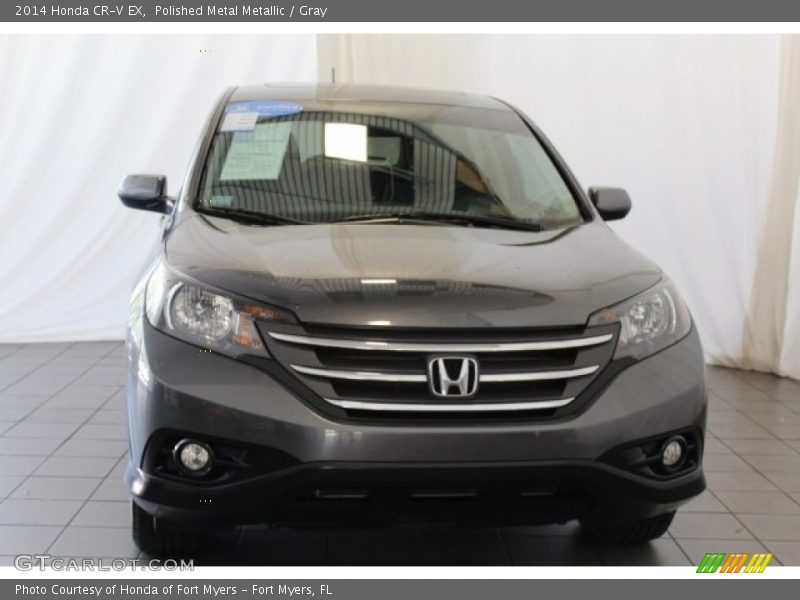 Polished Metal Metallic / Gray 2014 Honda CR-V EX