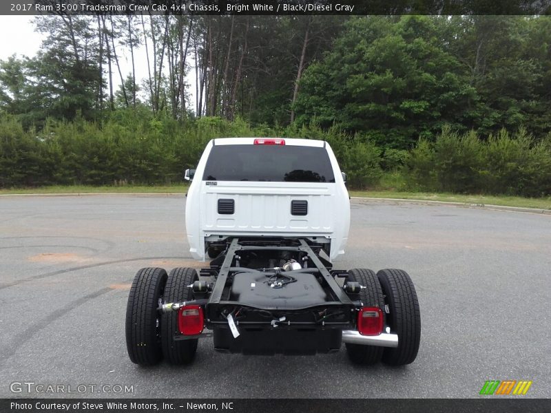 Bright White / Black/Diesel Gray 2017 Ram 3500 Tradesman Crew Cab 4x4 Chassis