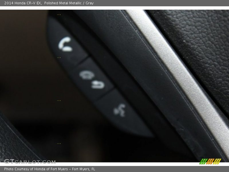 Polished Metal Metallic / Gray 2014 Honda CR-V EX