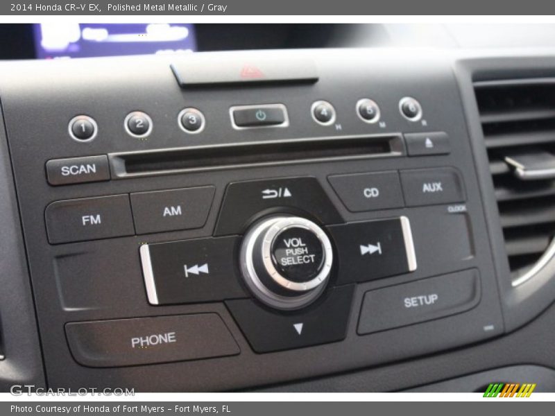 Polished Metal Metallic / Gray 2014 Honda CR-V EX