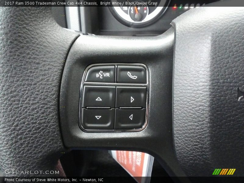Bright White / Black/Diesel Gray 2017 Ram 3500 Tradesman Crew Cab 4x4 Chassis
