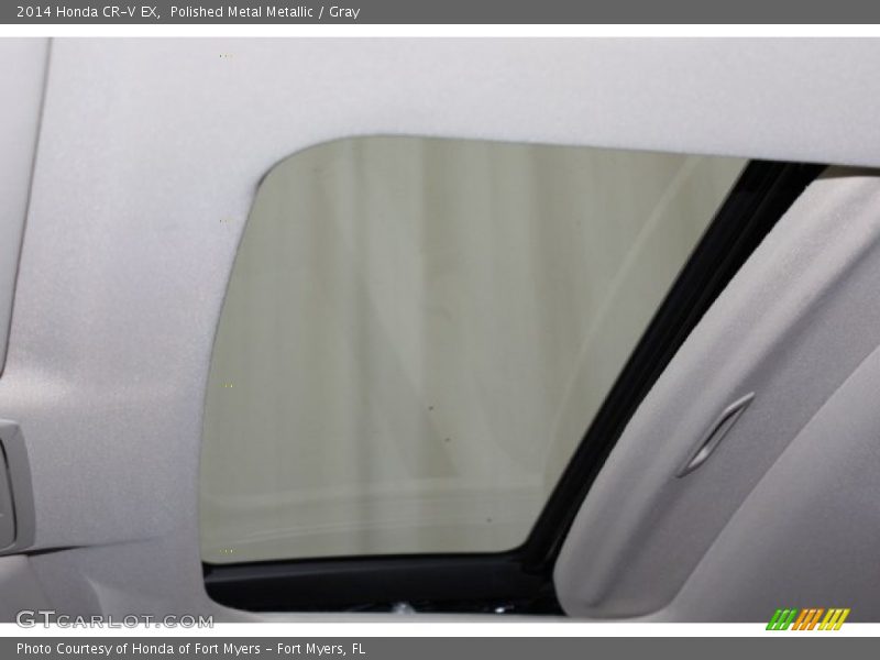 Polished Metal Metallic / Gray 2014 Honda CR-V EX