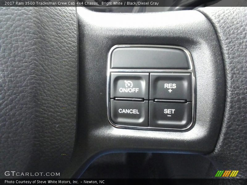 Bright White / Black/Diesel Gray 2017 Ram 3500 Tradesman Crew Cab 4x4 Chassis