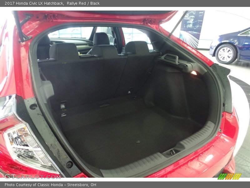 Rallye Red / Black 2017 Honda Civic LX Hatchback