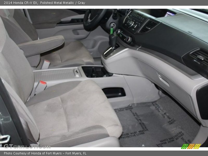 Polished Metal Metallic / Gray 2014 Honda CR-V EX