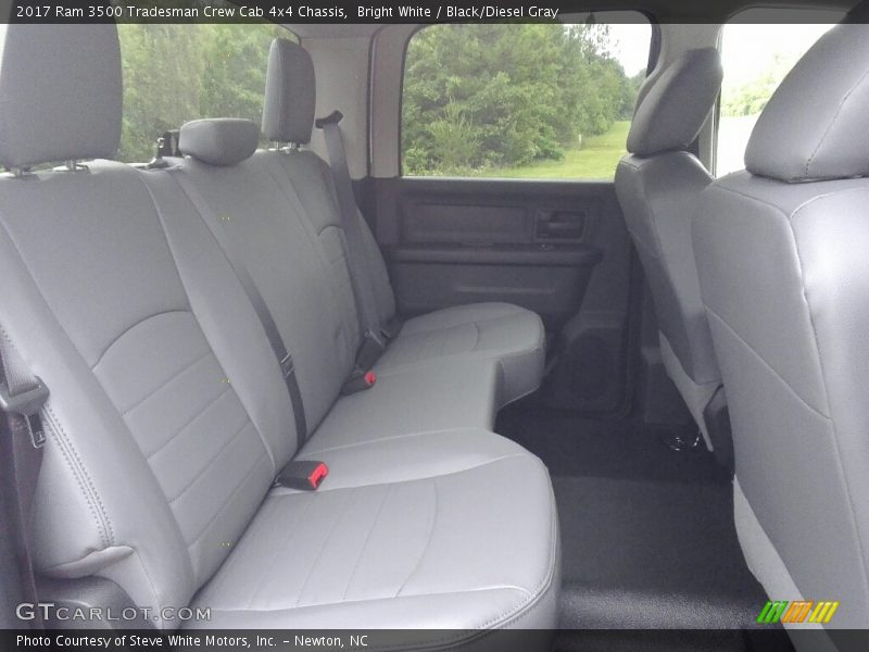 Bright White / Black/Diesel Gray 2017 Ram 3500 Tradesman Crew Cab 4x4 Chassis
