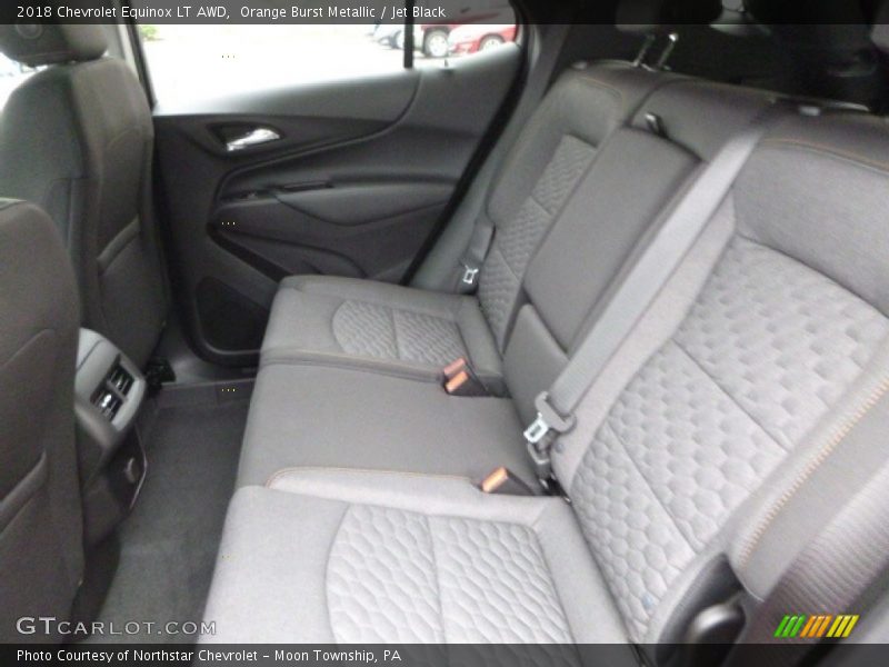 Orange Burst Metallic / Jet Black 2018 Chevrolet Equinox LT AWD