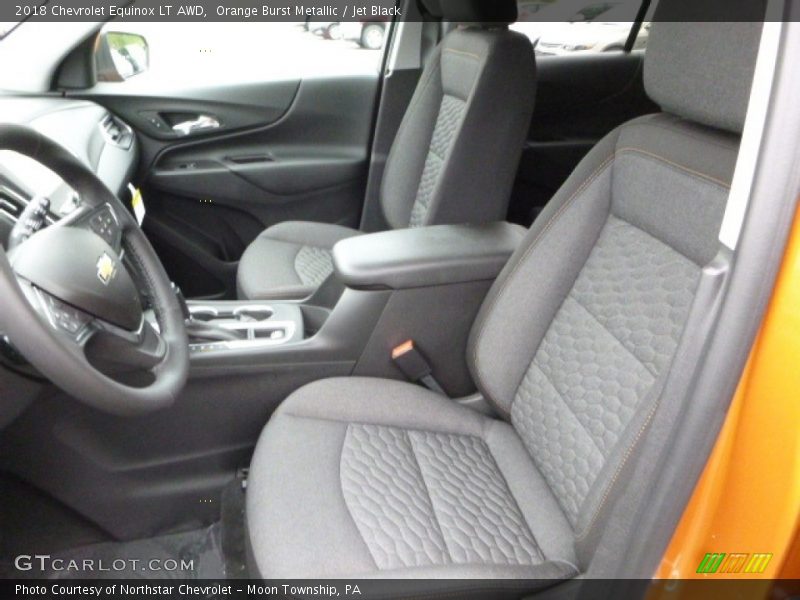 Orange Burst Metallic / Jet Black 2018 Chevrolet Equinox LT AWD