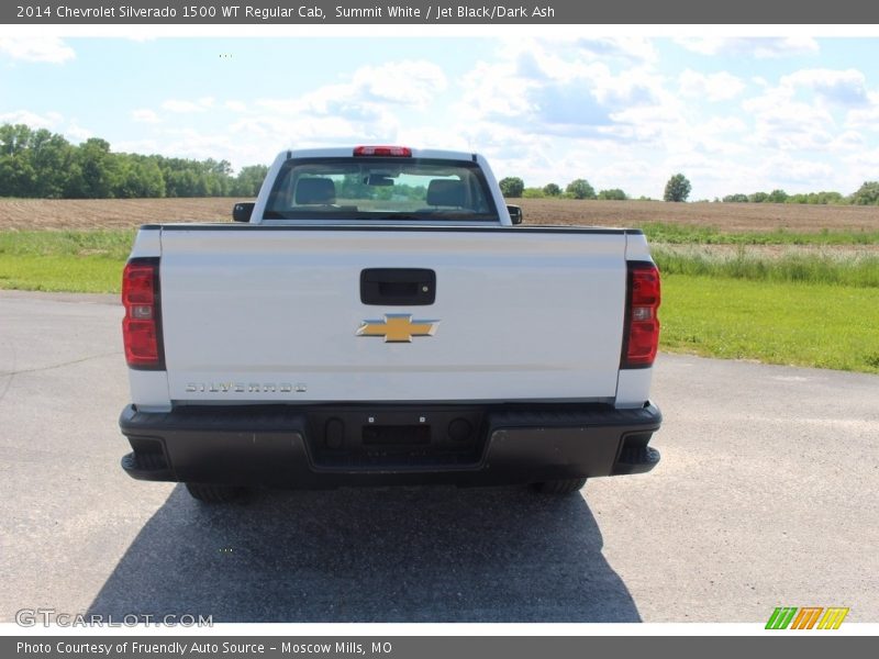 Summit White / Jet Black/Dark Ash 2014 Chevrolet Silverado 1500 WT Regular Cab