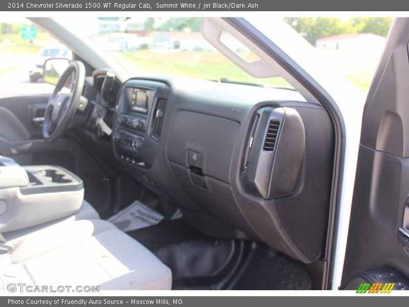 Summit White / Jet Black/Dark Ash 2014 Chevrolet Silverado 1500 WT Regular Cab