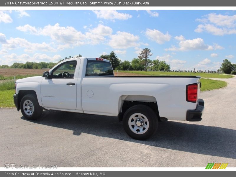 Summit White / Jet Black/Dark Ash 2014 Chevrolet Silverado 1500 WT Regular Cab