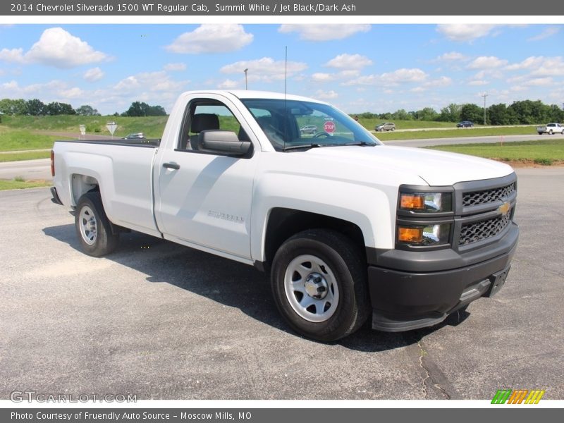 Front 3/4 View of 2014 Silverado 1500 WT Regular Cab