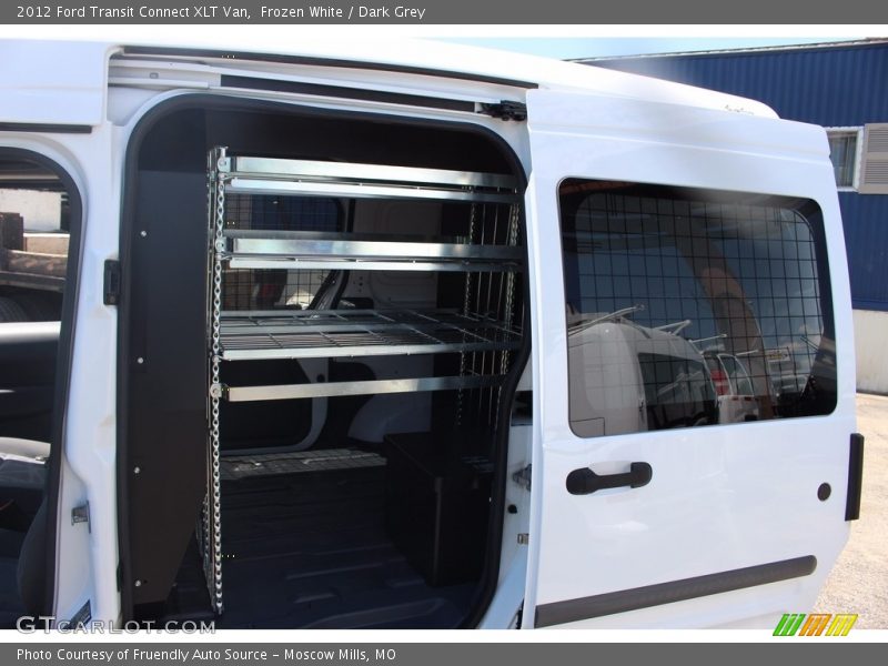 Frozen White / Dark Grey 2012 Ford Transit Connect XLT Van