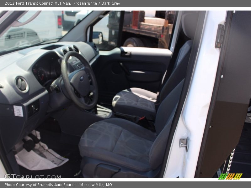 Frozen White / Dark Grey 2012 Ford Transit Connect XLT Van