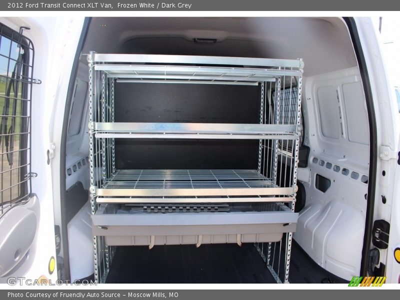 Frozen White / Dark Grey 2012 Ford Transit Connect XLT Van