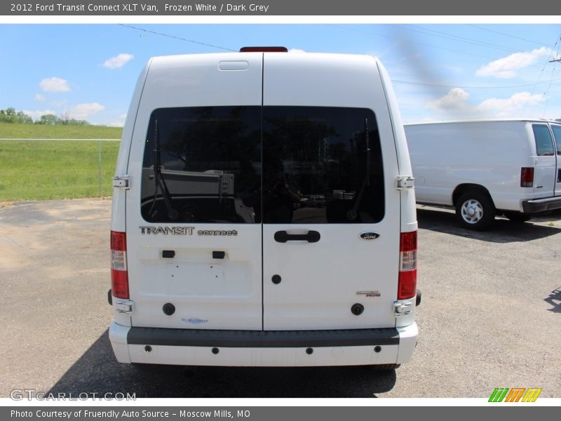 Frozen White / Dark Grey 2012 Ford Transit Connect XLT Van