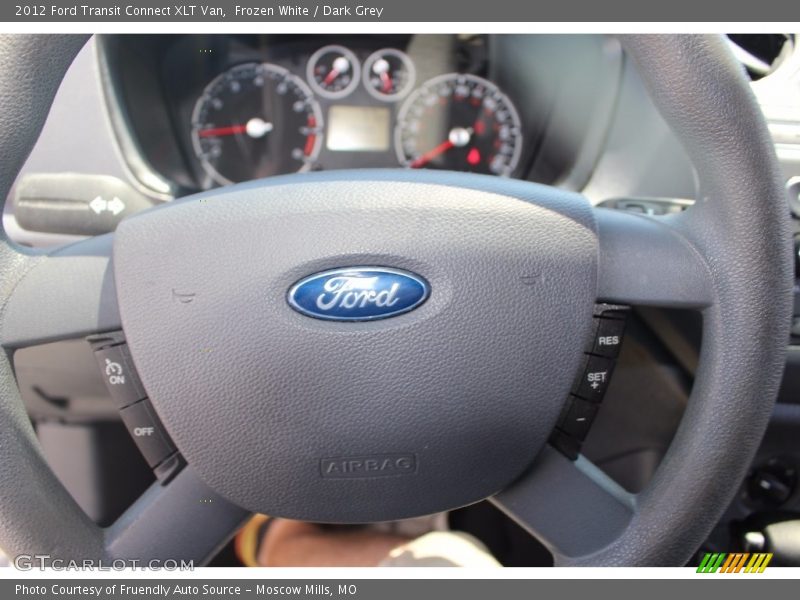 Frozen White / Dark Grey 2012 Ford Transit Connect XLT Van